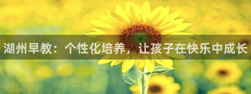 威九国际网站经常打不开网页：湖州早教：个性化培养，让孩子在快乐中成长