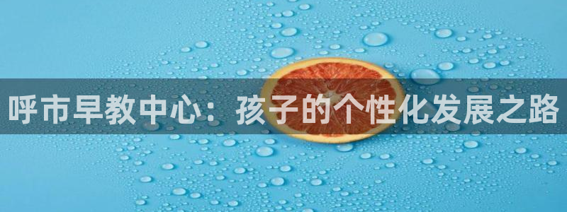 威九国际清砖码头怎么样：呼市早教中心：孩子的个性化发展之路