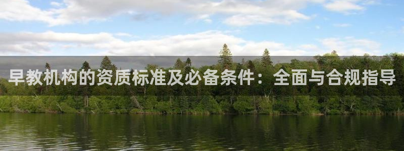 威九国际app网站官网：早教机构的资质标准及必备条件：全面与合规指导