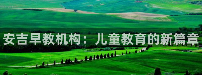78.m威九国际官网版：安吉早教机构：儿童教育的新篇章