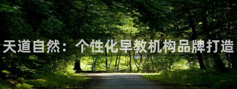 威九国际v8：天道自然：个性化早教机构品牌打造