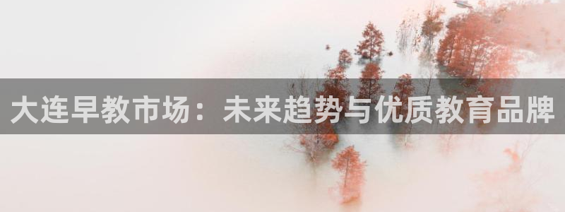 威九国际可以退钱吗怎么退：大连早教市场：未来趋势与优质教育品牌