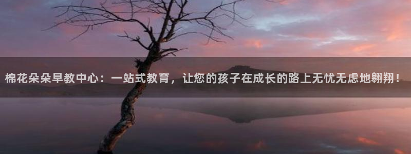 威九国际网站进入AB,AB:棉花朵朵早教中心:一站式教育,让您的孩子在成长的路上