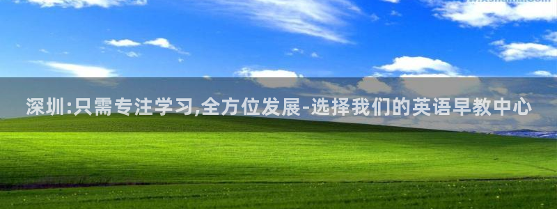 威九国际真人玩家在线对战：深圳:只需专注学习,全方位发展-选择我们的英语早教中心