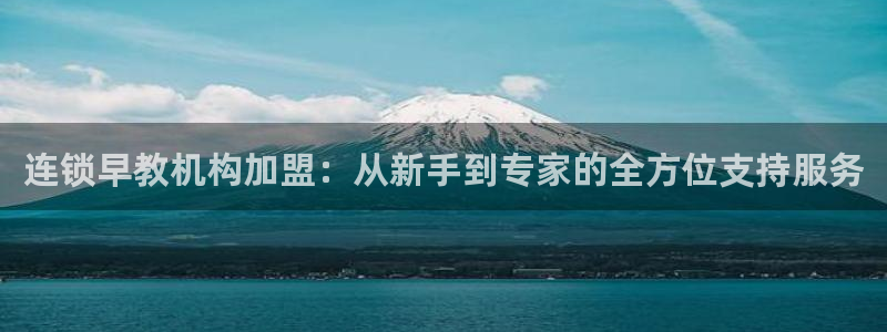 威九国际app:连锁早教机构加盟:从新手到专家的全方位支持服务